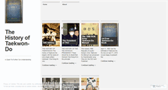 Desktop Screenshot of historyoftaekwondo.org
